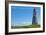 Prince Edward Island - Cape Jourimain Lighthouse and Bridge-Lantern Press-Framed Art Print