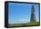 Prince Edward Island - Cape Jourimain Lighthouse and Bridge-Lantern Press-Framed Stretched Canvas