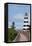 Prince Edward Island - Cedar Dunes Lighthouse-Lantern Press-Framed Stretched Canvas