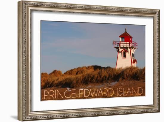 Prince Edward Island - Covehead Lighthouse-Lantern Press-Framed Art Print