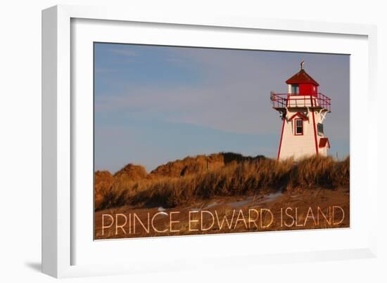 Prince Edward Island - Covehead Lighthouse-Lantern Press-Framed Art Print