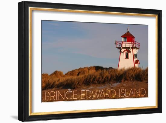 Prince Edward Island - Covehead Lighthouse-Lantern Press-Framed Art Print