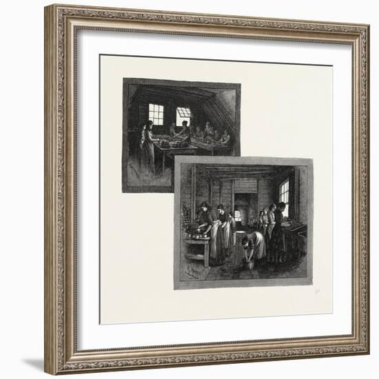 Prince Edward Island, Lobster Canning, Canada, Nineteenth Century-null-Framed Giclee Print