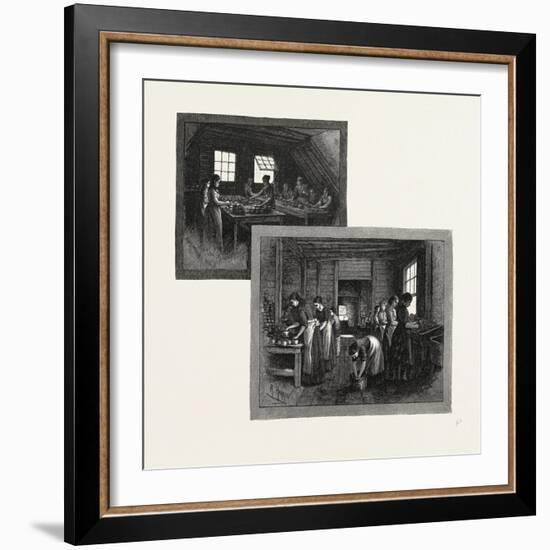 Prince Edward Island, Lobster Canning, Canada, Nineteenth Century-null-Framed Giclee Print