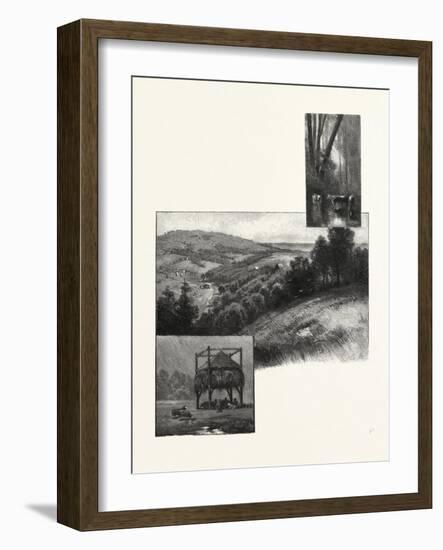 Prince Edward Island, Pastoral Scenes, Canada, Nineteenth Century-null-Framed Giclee Print