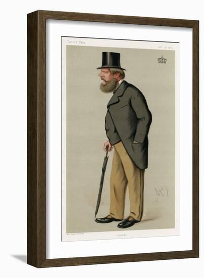 Prince Edward of Saxe-Weimar-Carlo Pellegrini-Framed Art Print