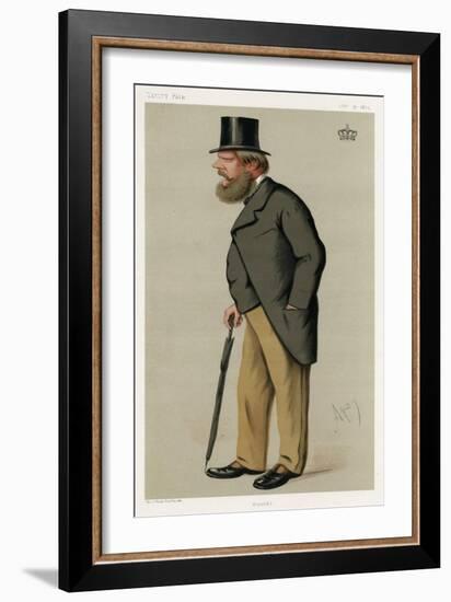 Prince Edward of Saxe-Weimar-Carlo Pellegrini-Framed Art Print