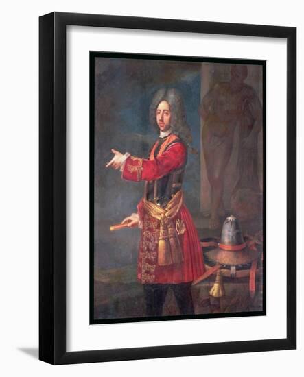 Prince Eugene of Savoy (1663-1736)-null-Framed Giclee Print