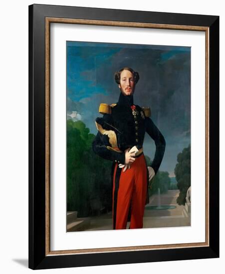 Prince Ferdinand Philippe, Duke of Orléans (1810-184)-Jean-Auguste-Dominique Ingres-Framed Giclee Print