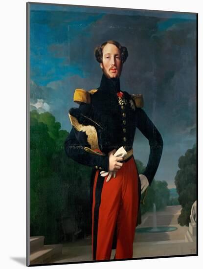 Prince Ferdinand Philippe, Duke of Orléans (1810-184)-Jean-Auguste-Dominique Ingres-Mounted Giclee Print