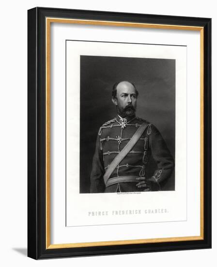 Prince Frederick Charles, 19th Century-W Holl-Framed Giclee Print