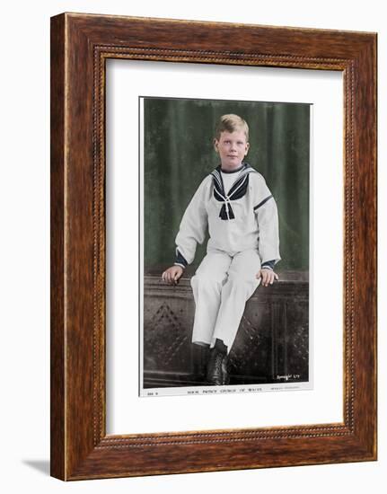 Prince George of Wales, c1900s(?)-Speaight-Framed Photographic Print