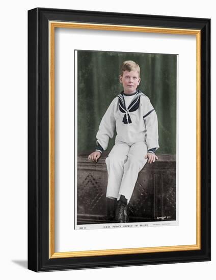 Prince George of Wales, c1900s(?)-Speaight-Framed Photographic Print