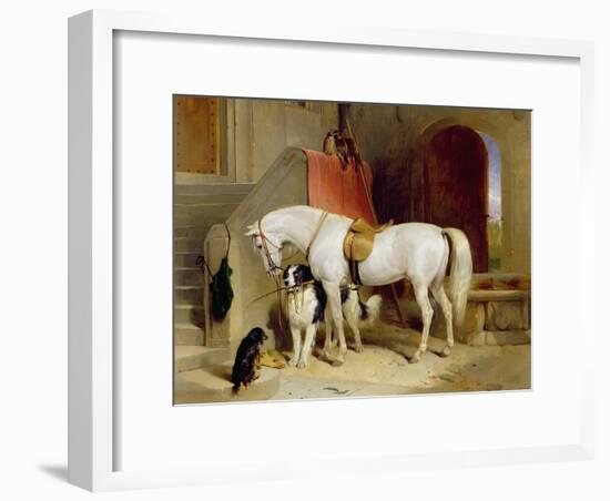 Prince George's Favourites-Edwin Henry Landseer-Framed Giclee Print