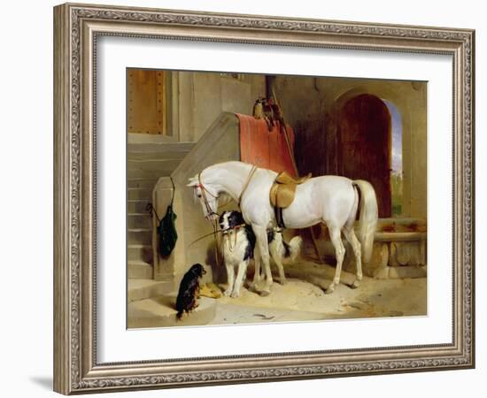 Prince George's Favourites-Edwin Henry Landseer-Framed Giclee Print