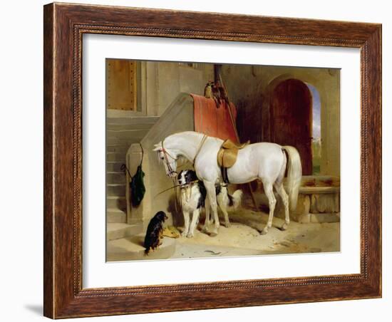 Prince George's Favourites-Edwin Henry Landseer-Framed Giclee Print