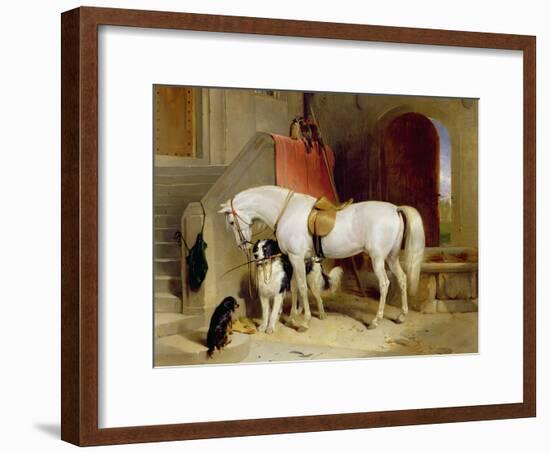 Prince George's Favourites-Edwin Henry Landseer-Framed Giclee Print