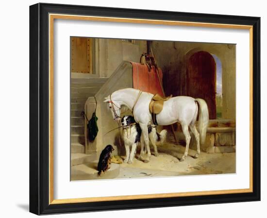 Prince George's Favourites-Edwin Henry Landseer-Framed Giclee Print