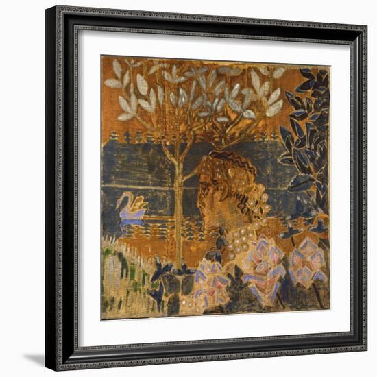 Prince Gvidon and Princess Swan, 1890S-Mikhail Vrubel-Framed Giclee Print