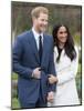 Prince Harry and Fiance Meghan Markle Announce their Engagement-Associated Newspapers-Mounted Photo