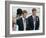 Prince Harry and Prince William after the wedding ceremony at Windsor Guildhall, for their father P-null-Framed Photographic Print