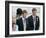 Prince Harry and Prince William after the wedding ceremony at Windsor Guildhall, for their father P-null-Framed Photographic Print