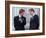 Prince Harry and Prince William at the Trooping of the Colour, June 2003-null-Framed Photographic Print