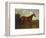 Prince Hatzfeldt's Chestnut Gelding 'Ascetic's Silver' in a Paddock-Emil Adam-Framed Premium Giclee Print