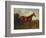 Prince Hatzfeldt's Chestnut Gelding 'Ascetic's Silver' in a Paddock-Emil Adam-Framed Giclee Print