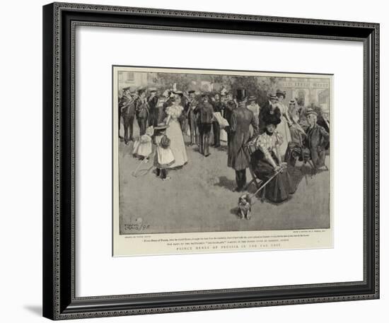 Prince Henry of Prussia in the Far East-Frank Craig-Framed Giclee Print