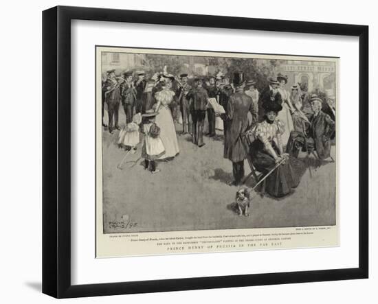 Prince Henry of Prussia in the Far East-Frank Craig-Framed Giclee Print