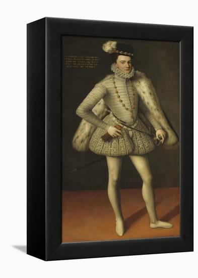 Prince Hercule-Francois, Duc d'Alencon, 1572-French School-Framed Premier Image Canvas