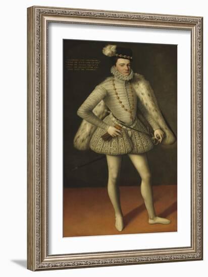 Prince Hercule-Francois, Duc d'Alencon, 1572-French School-Framed Giclee Print