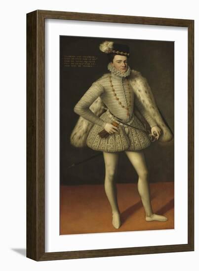 Prince Hercule-Francois, Duc d'Alencon, 1572-French School-Framed Giclee Print