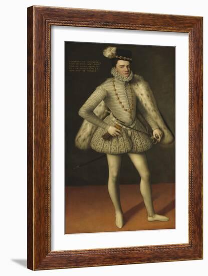 Prince Hercule-Francois, Duc d'Alencon, 1572-French School-Framed Giclee Print