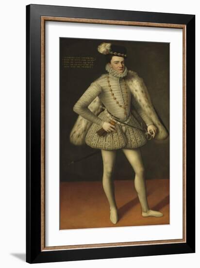 Prince Hercule-Francois, Duc d'Alencon, 1572-French School-Framed Giclee Print