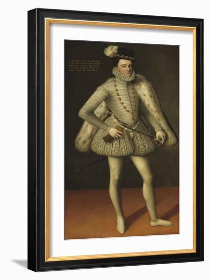 Prince Hercule-Francois, Duc d'Alencon, 1572-French School-Framed Giclee Print