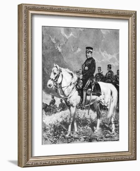 Prince Iwao Oyama, Russo-Japanese War, 1904-5-null-Framed Giclee Print