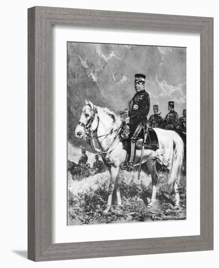 Prince Iwao Oyama, Russo-Japanese War, 1904-5-null-Framed Giclee Print