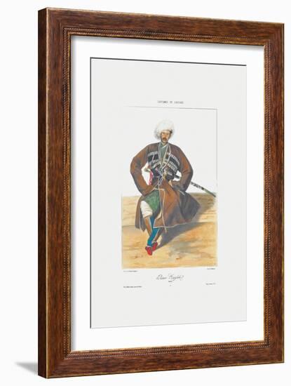 Prince Kazbek of Ossetia, 1840-Grigori Grigorievich Gagarin-Framed Giclee Print