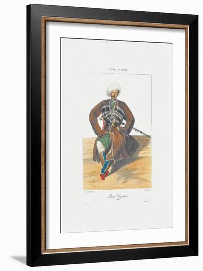 Prince Kazbek of Ossetia, 1840-Grigori Grigorievich Gagarin-Framed Giclee Print