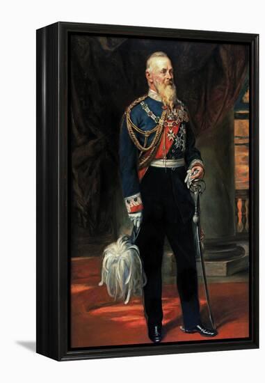 Prince Leopold De Baviere - Luitpold, Prince Regent of Bavaria (1821-1912), by Kaulbach, Friedrich-Frederich August Kaulbach-Framed Premier Image Canvas