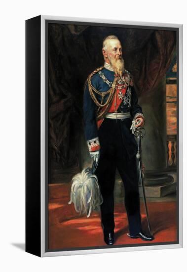 Prince Leopold De Baviere - Luitpold, Prince Regent of Bavaria (1821-1912), by Kaulbach, Friedrich-Frederich August Kaulbach-Framed Premier Image Canvas