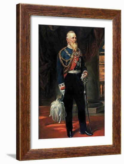 Prince Leopold De Baviere - Luitpold, Prince Regent of Bavaria (1821-1912), by Kaulbach, Friedrich-Frederich August Kaulbach-Framed Giclee Print