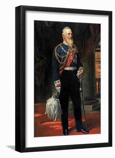 Prince Leopold De Baviere - Luitpold, Prince Regent of Bavaria (1821-1912), by Kaulbach, Friedrich-Frederich August Kaulbach-Framed Giclee Print