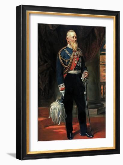 Prince Leopold De Baviere - Luitpold, Prince Regent of Bavaria (1821-1912), by Kaulbach, Friedrich-Frederich August Kaulbach-Framed Giclee Print