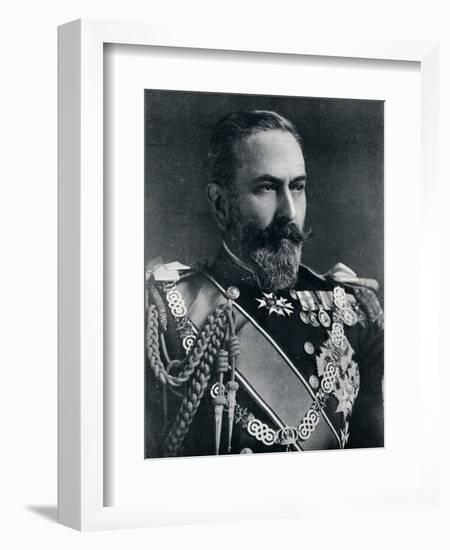 Prince Louis of Battenberg, First Sea Lord of the Admiralty, c1914-Unknown-Framed Photographic Print