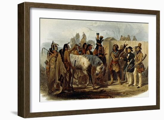 Prince Max Von Wied-Neuwied-Karl Bodmer-Framed Giclee Print