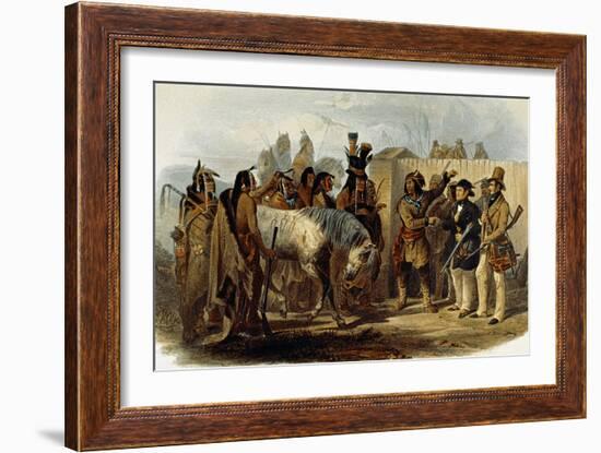 Prince Max Von Wied-Neuwied-Karl Bodmer-Framed Giclee Print