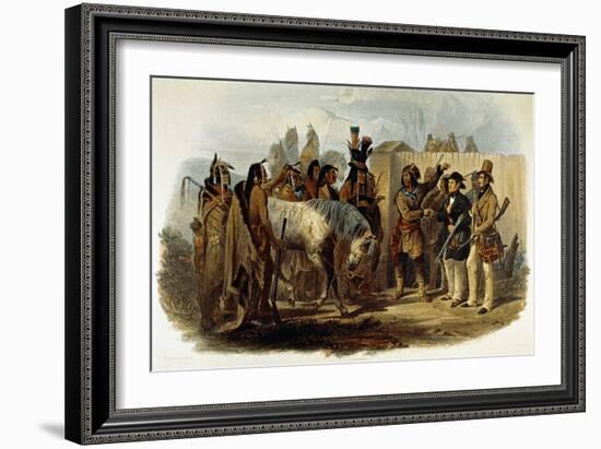 Prince Max Von Wied-Neuwied-Karl Bodmer-Framed Giclee Print